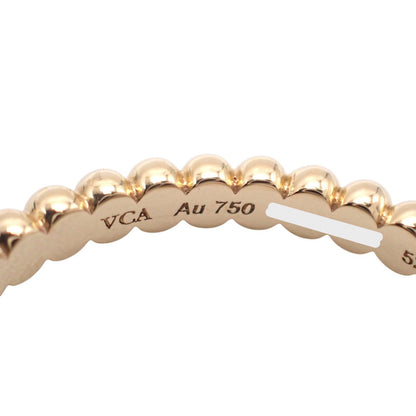 Van Cleef & Arpels Perlee Gold Pearl Small 52 Ring 18K Yellow Genus — view 4