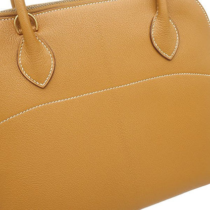Hermes 2-Way Bag Bolide 31 Chevre Natural Sable Gold Key Cade — view 8