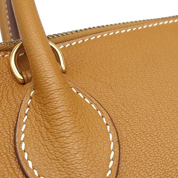Hermes 2-Way Bag Bolide 31 Chevre Natural Sable Gold Key Cade — view 7