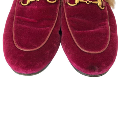 Gucci Prince Town Velvet Mules Loafers Purple Spring Summer Fall Winter — view 6