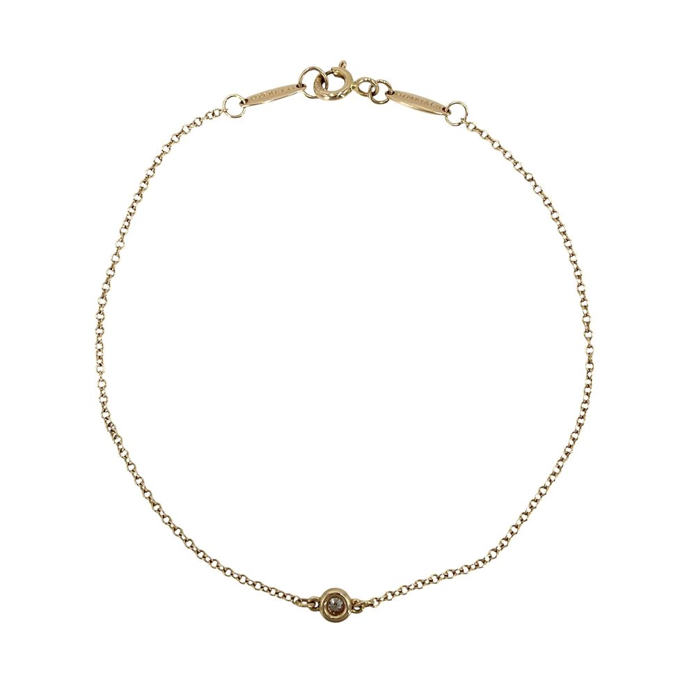 Tiffany & Co Bracelet Elsa Peretti by the Yard 18K Pink Gold Diamond — view 2
