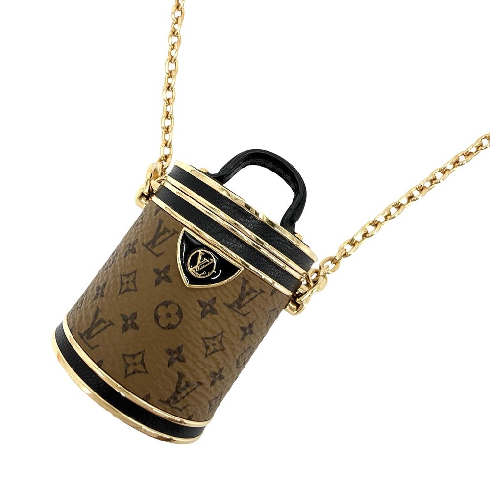 Louis Vuitton Necklace Micro Cannes Monogram Reverse Bag Motif