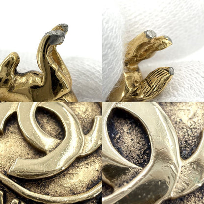 Chanel Necklace CC Logo Long Gold Plated — view 7