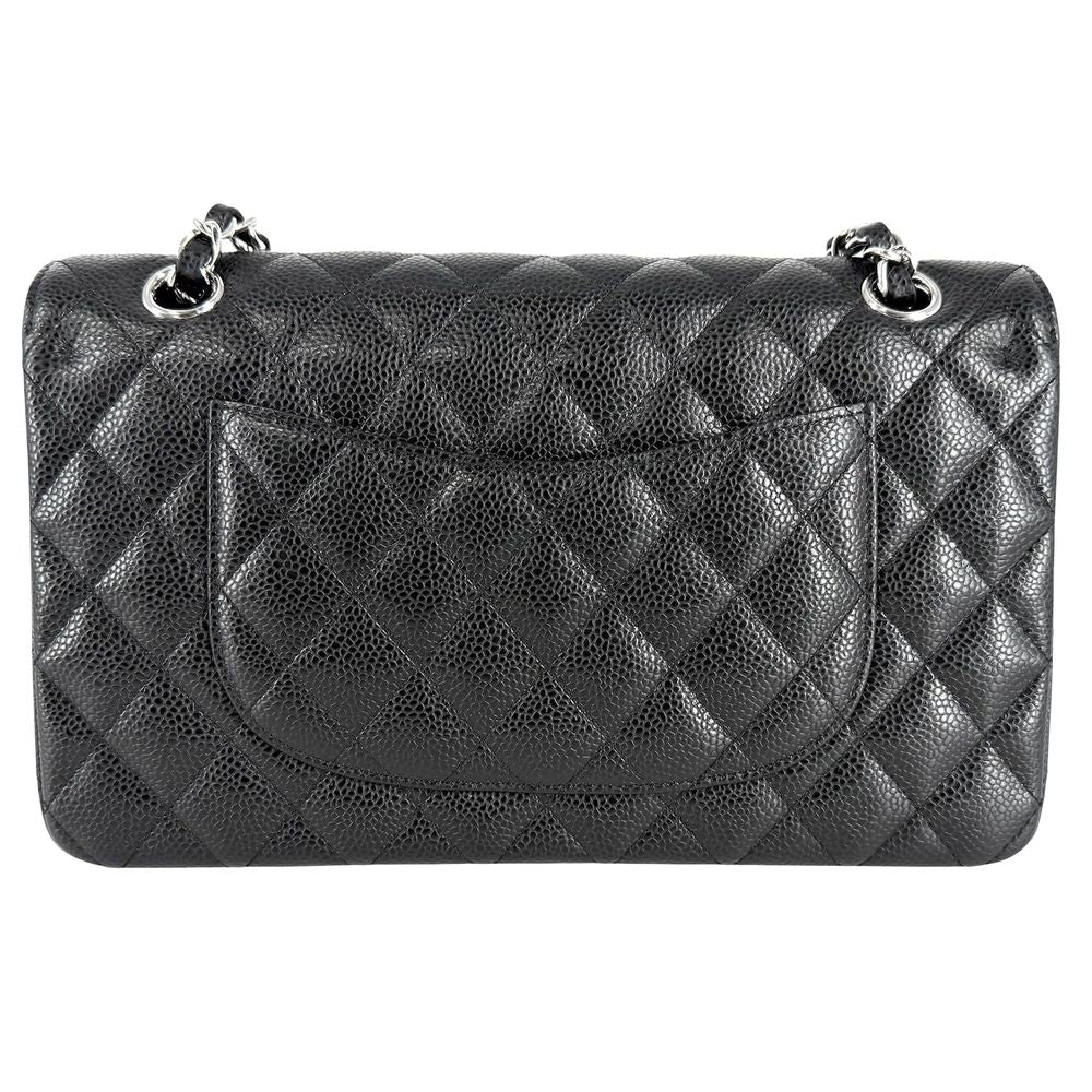 Chanel Shoulder Bag Quilted 25 Double Chain Flap Crossbody CC Logo Turnlock — view 2