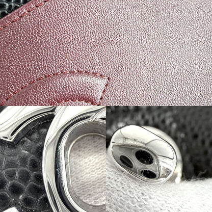 Chanel Shoulder Bag Quilted 25 Double Chain Flap Crossbody CC Logo Turnlock — view 7