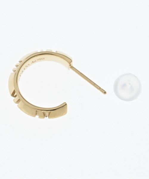 Tiffany & Co Atlas Hoop Single Earrings 18K Yellow Gold New Pierced — view 4