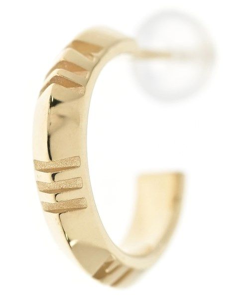 Tiffany & Co Atlas Hoop Single Earrings 18K Yellow Gold New Pierced