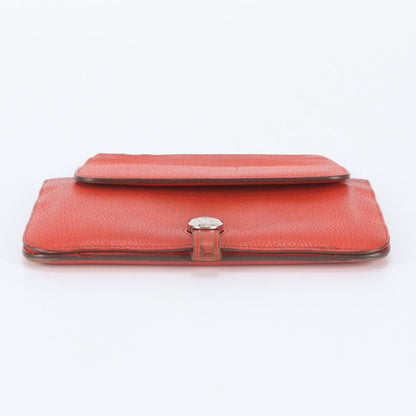 Hermes Dogon Duo GM Leather Wallet Coin Purse — view 6