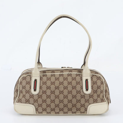 Gucci GG Canvas Princy Leather Tote Bag Shoulder — view 3