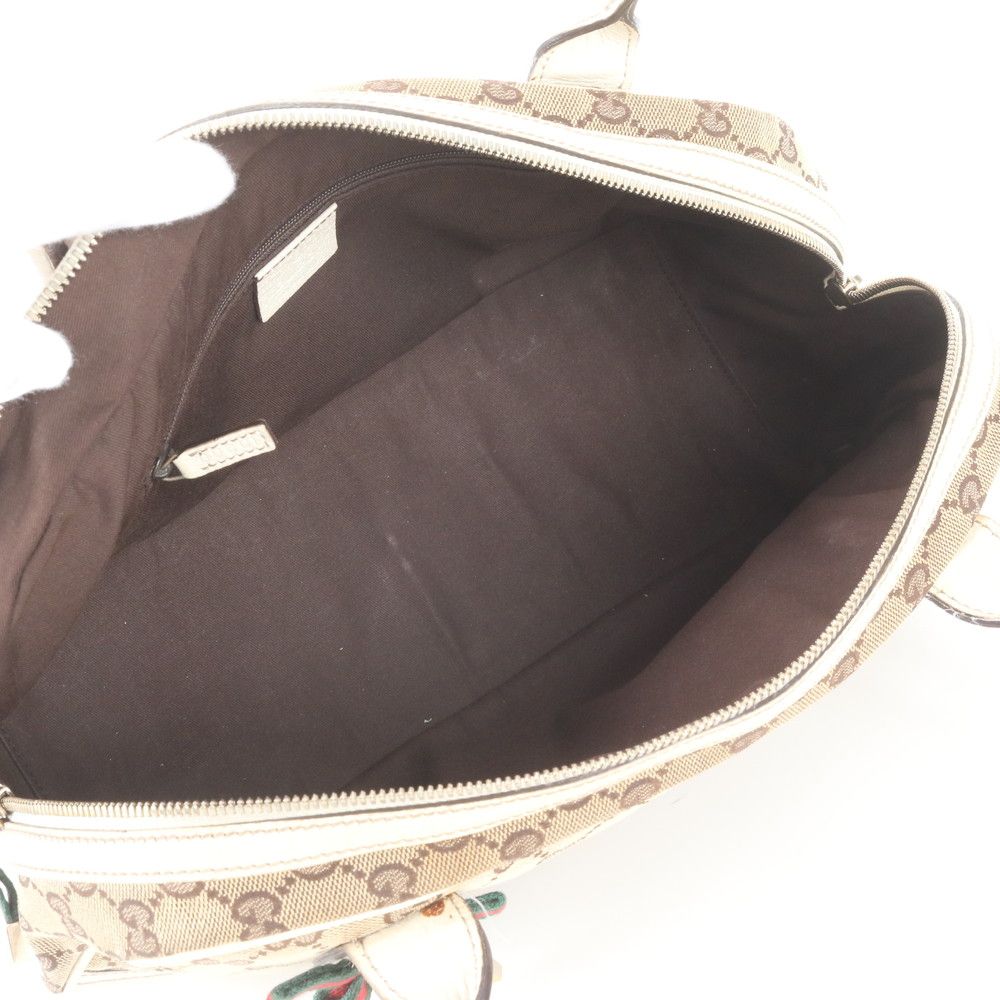Gucci GG Canvas Princy Leather Tote Bag Shoulder — view 7