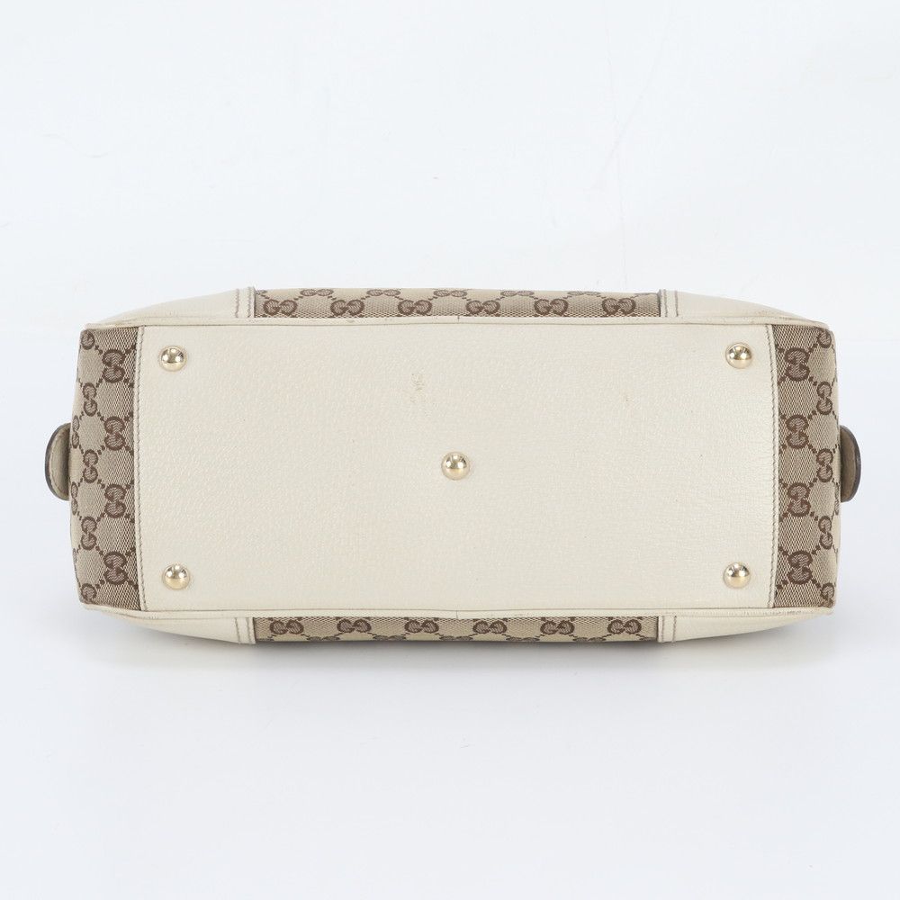 Gucci GG Canvas Princy Leather Tote Bag Shoulder — view 6