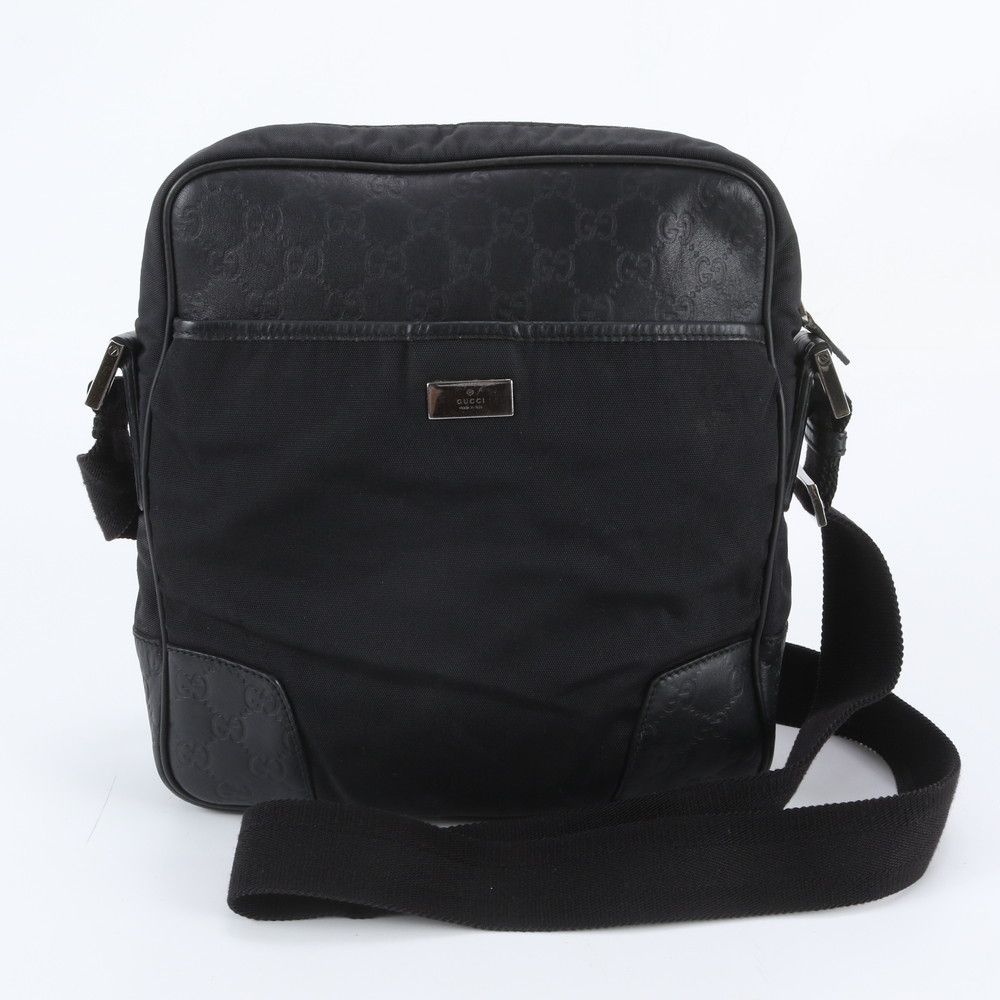 Gucci Guccissima Leather Shoulder Bag Crossbody Messenger Business