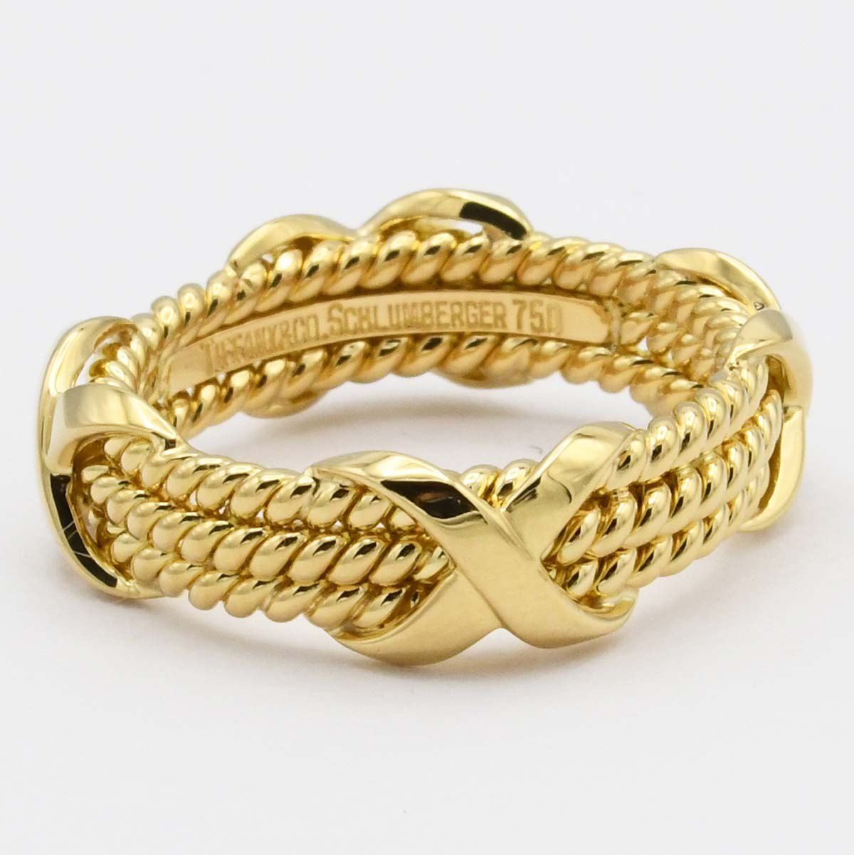 Tiffany & Co Schlumberger Ring 18K Gold — view 2