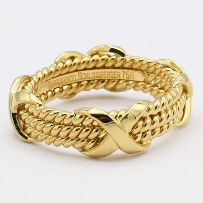 Tiffany & Co Schlumberger Ring 18K Gold — view 2
