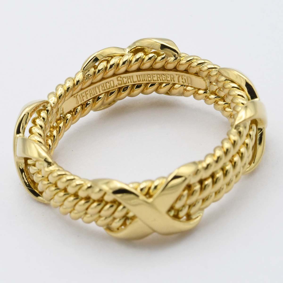 Tiffany & Co Schlumberger Ring 18K Gold — view 4
