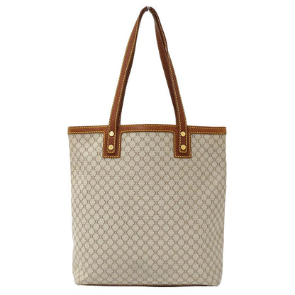 Celine Tote Bag Macadam Canvas Beige Brown — view 2