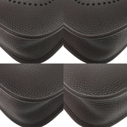 Hermes Evelyne TPM Amazone Taurillon Clemence Black Gold Shoulder Bag — view 5