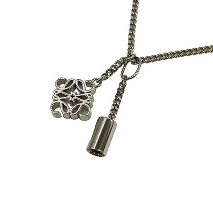 Loewe Necklace Personalization Silver Anagram Charm