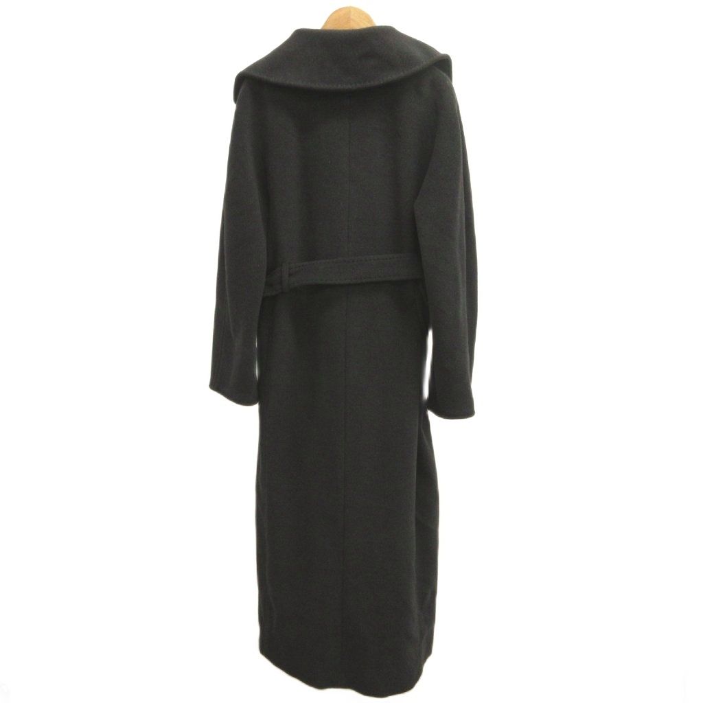 Max Mara Gioia Trench Coat Double Breasted Cashmere Blend Wool Belt — view 2