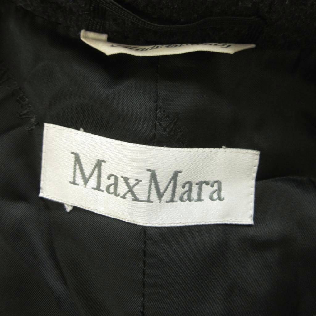 Max Mara Gioia Trench Coat Double Breasted Cashmere Blend Wool Belt — view 3