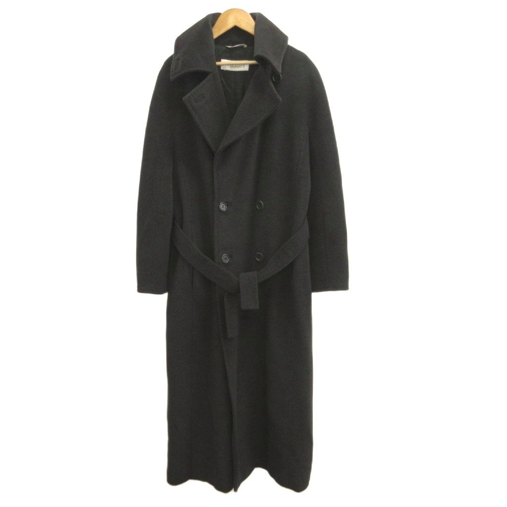 Max Mara Gioia Trench Coat Double Breasted Cashmere Blend Wool Belt