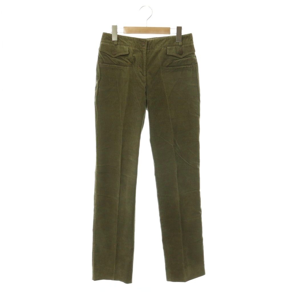 Dolce & Gabbana Pants Corduroy Straight Khaki 40