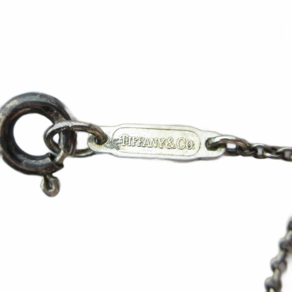 Tiffany & Co Nature Leaf Pendant Logo Silver — view 5