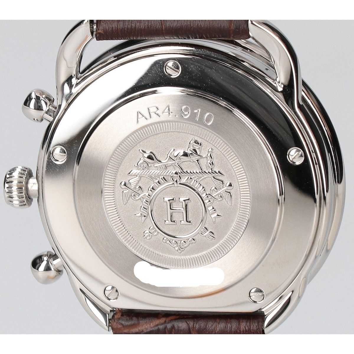Hermes Brown Dial Arceau Chronograph Automatic — view 6