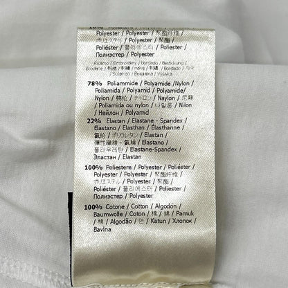Fendi White FF Logo Short Sleeve Top — view 4