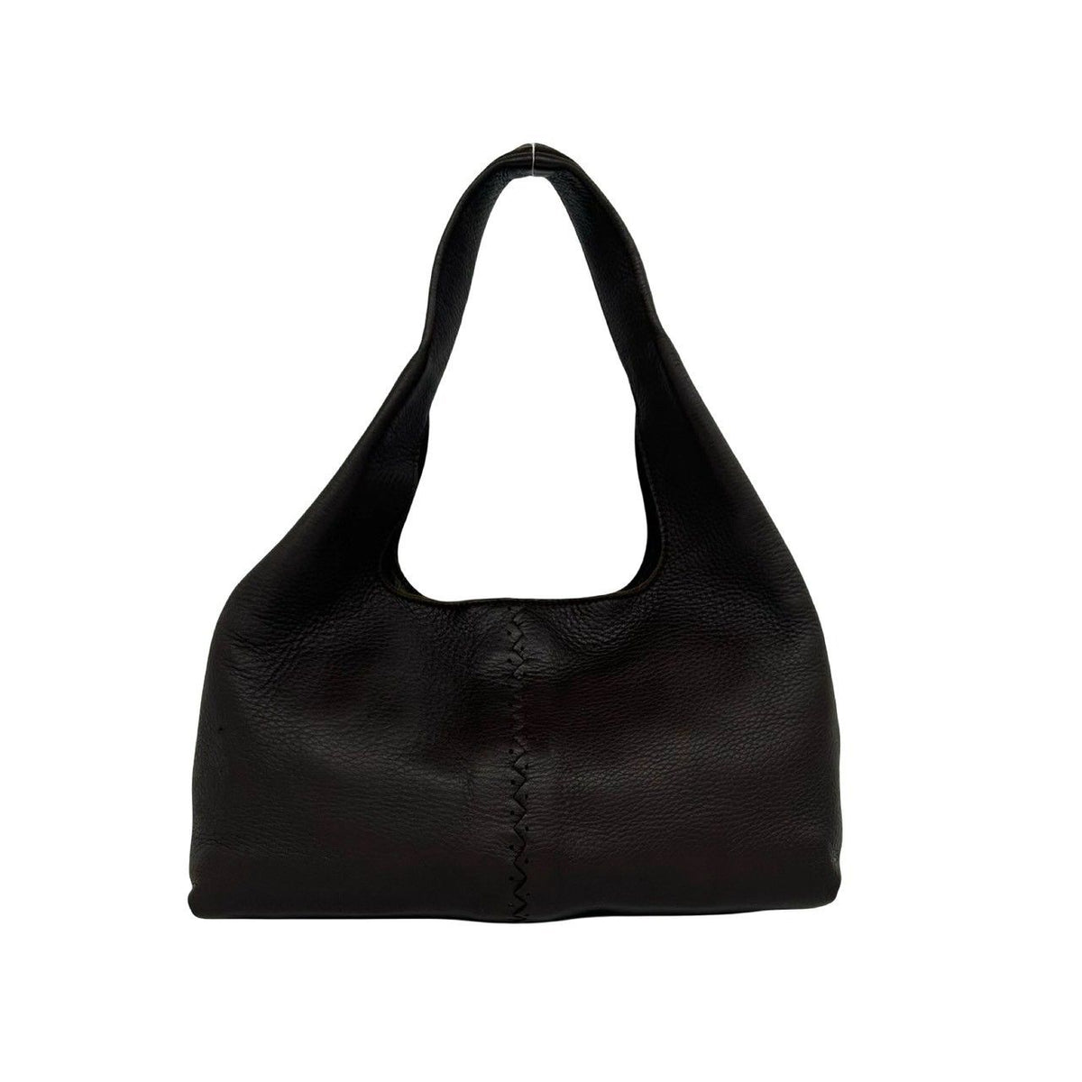 Bottega Veneta Leather Shoulder Bag Tote Brown — view 3