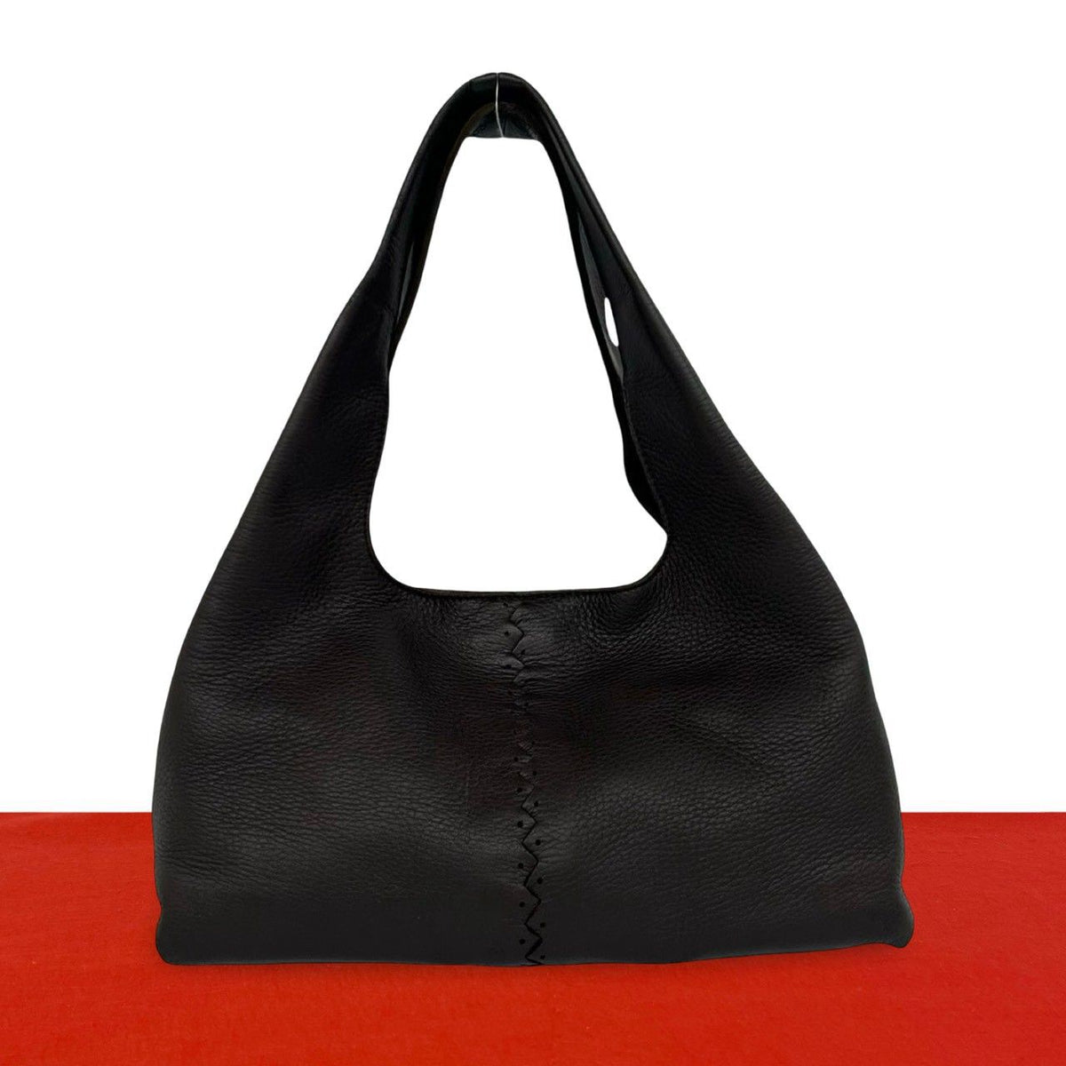 Bottega Veneta Leather Shoulder Bag Tote Brown