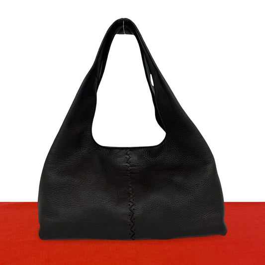Bottega Veneta Leather Shoulder Bag Tote Brown