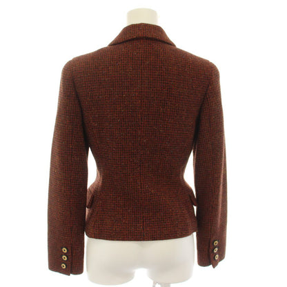 Dior Mademoiselle Suit Set Top and Bottom Tweed Jacket Skirt Knee-Length Flare — view 3