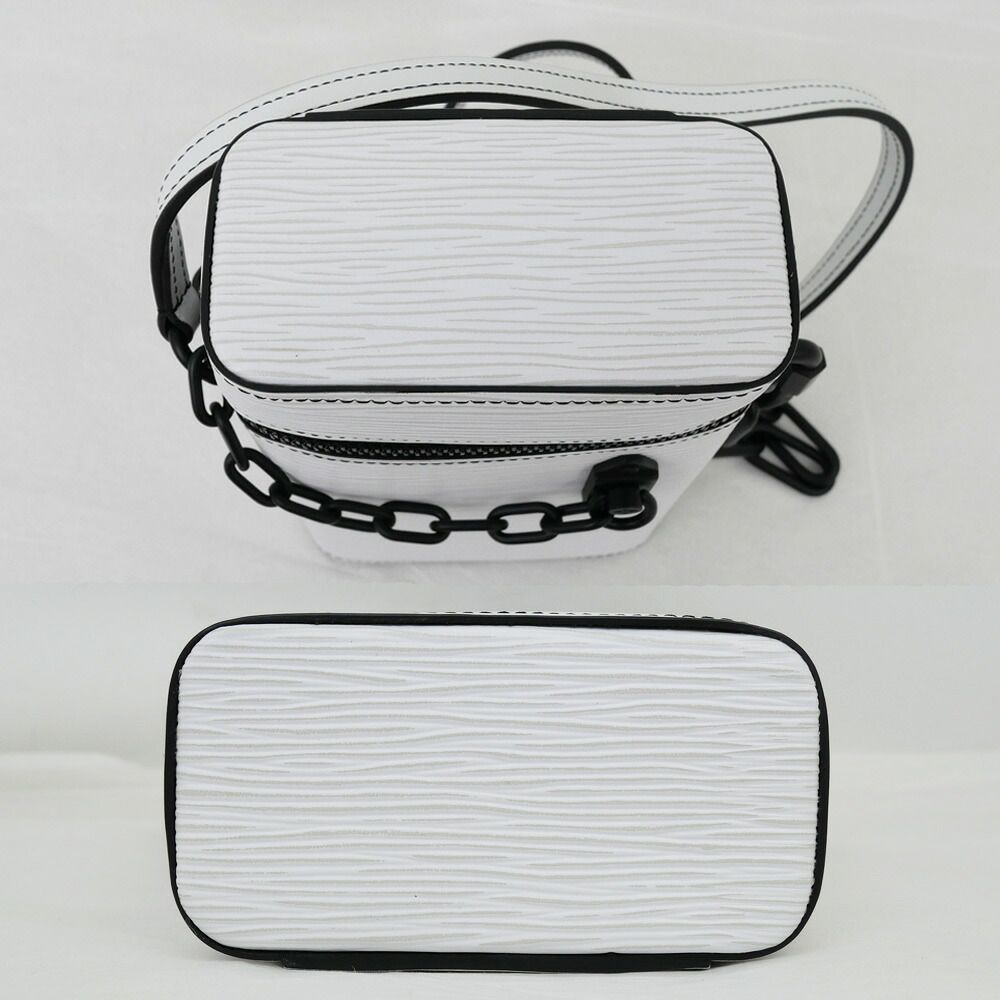 Louis Vuitton Phone Box Epi Shoulder Bag Blanc — view 4