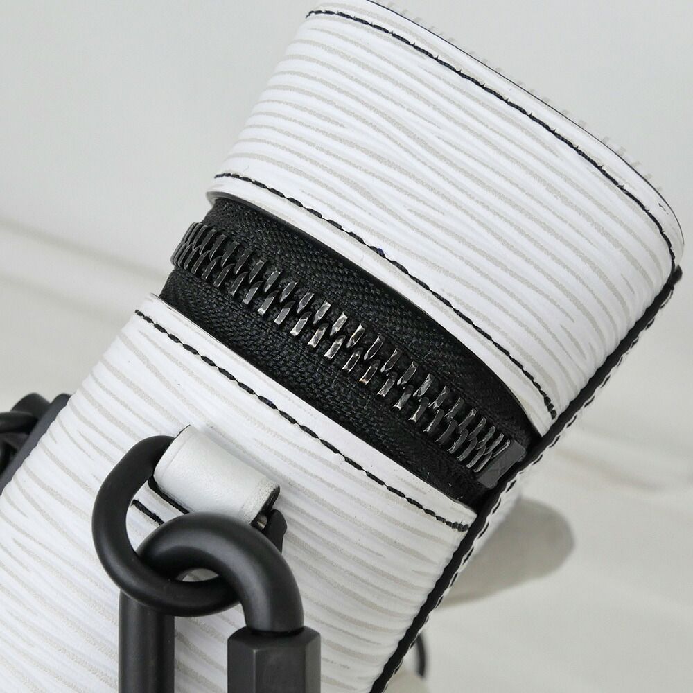 Louis Vuitton Phone Box Epi Shoulder Bag Blanc — view 7
