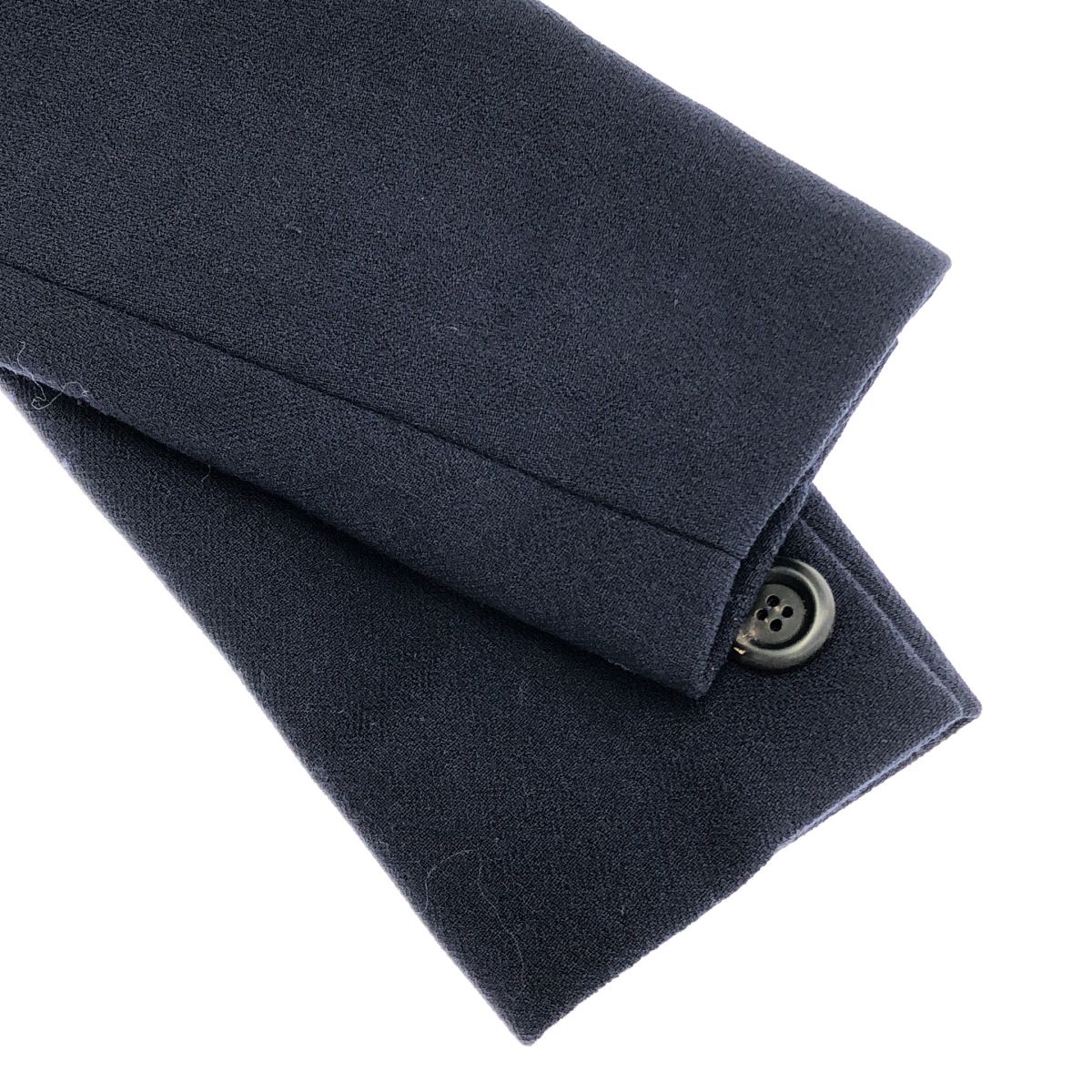 Miu Miu Double Breasted Short Coat Navy 38 — view 5