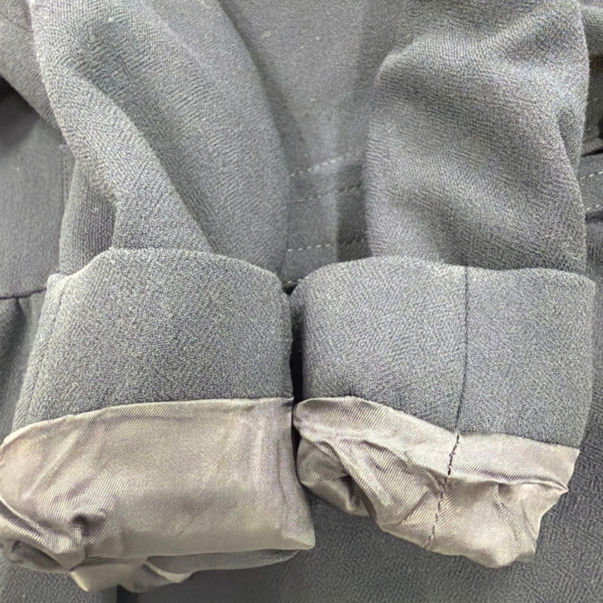Miu Miu Double Breasted Short Coat Navy 38 — view 7