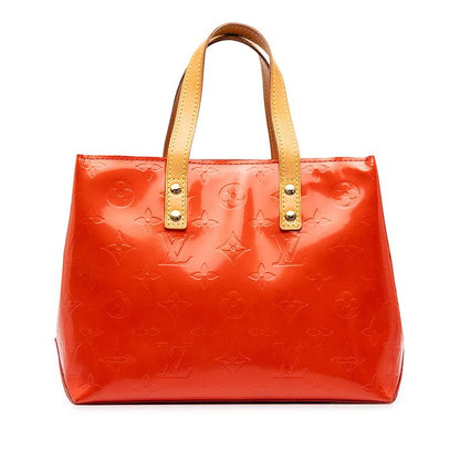 Louis Vuitton Monogram Vernis Reade PM Handbag Rouge Red Patent Leather