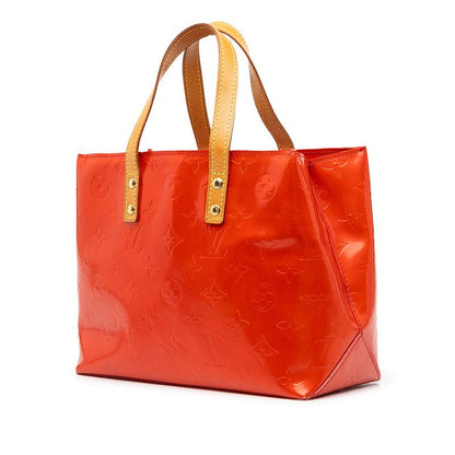 Louis Vuitton Monogram Vernis Reade PM Handbag Rouge Red Patent Leather — view 2