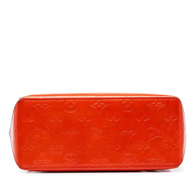 Louis Vuitton Monogram Vernis Reade PM Handbag Rouge Red Patent Leather — view 3