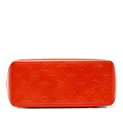 Louis Vuitton Monogram Vernis Reade PM Handbag Rouge Red Patent Leather — view 3