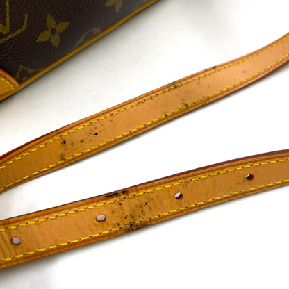 Louis Vuitton Trocadero 27 Monogram Leather Brown Shoulder Bag Gold — view 7