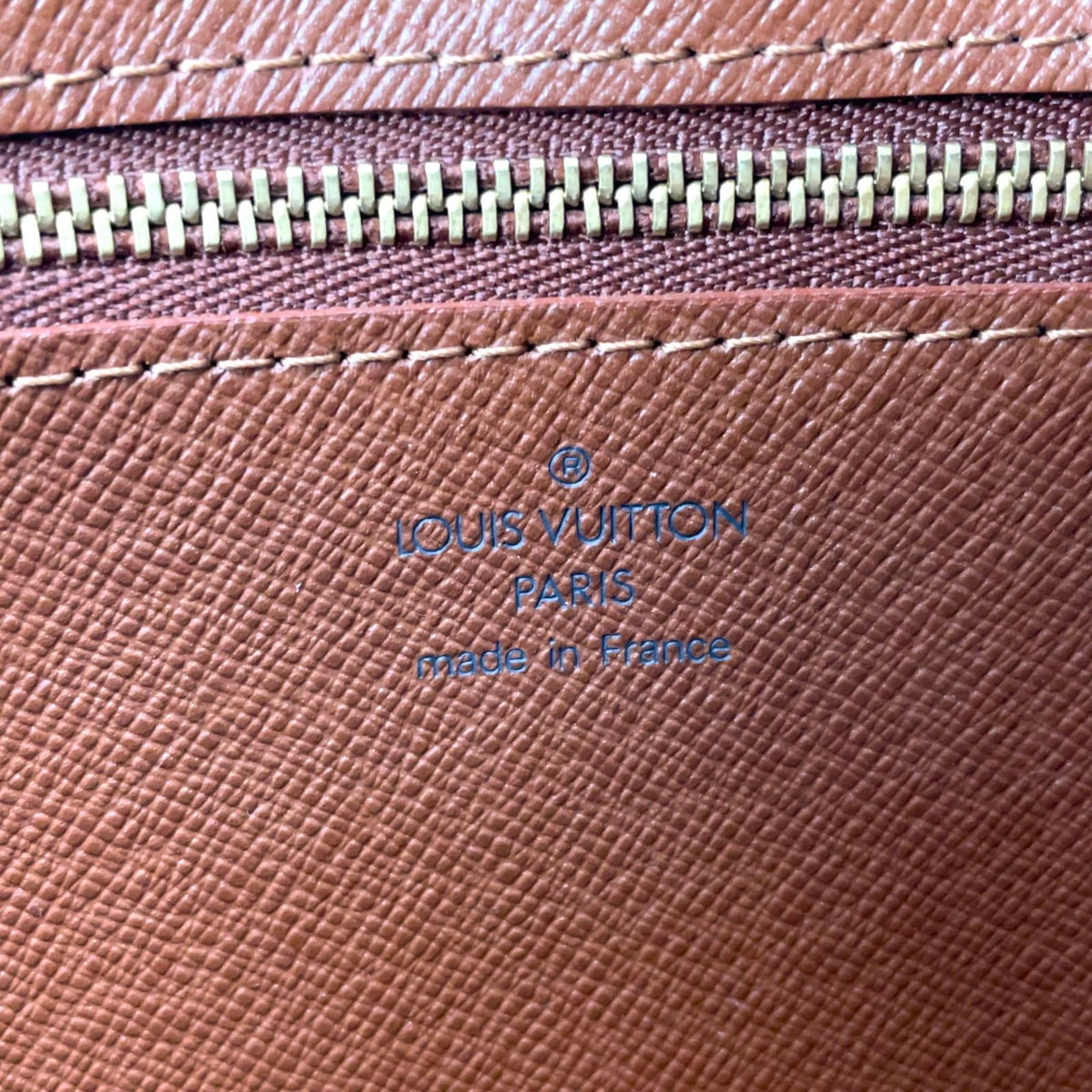 Louis Vuitton Trocadero 27 Monogram Leather Brown Shoulder Bag Gold — view 4