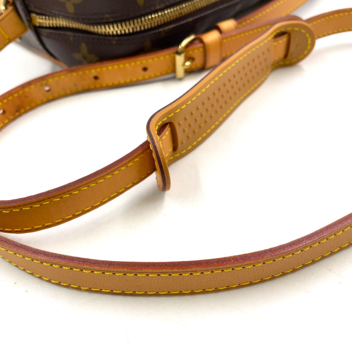 Louis Vuitton Trocadero 27 Monogram Leather Brown Shoulder Bag Gold — view 6