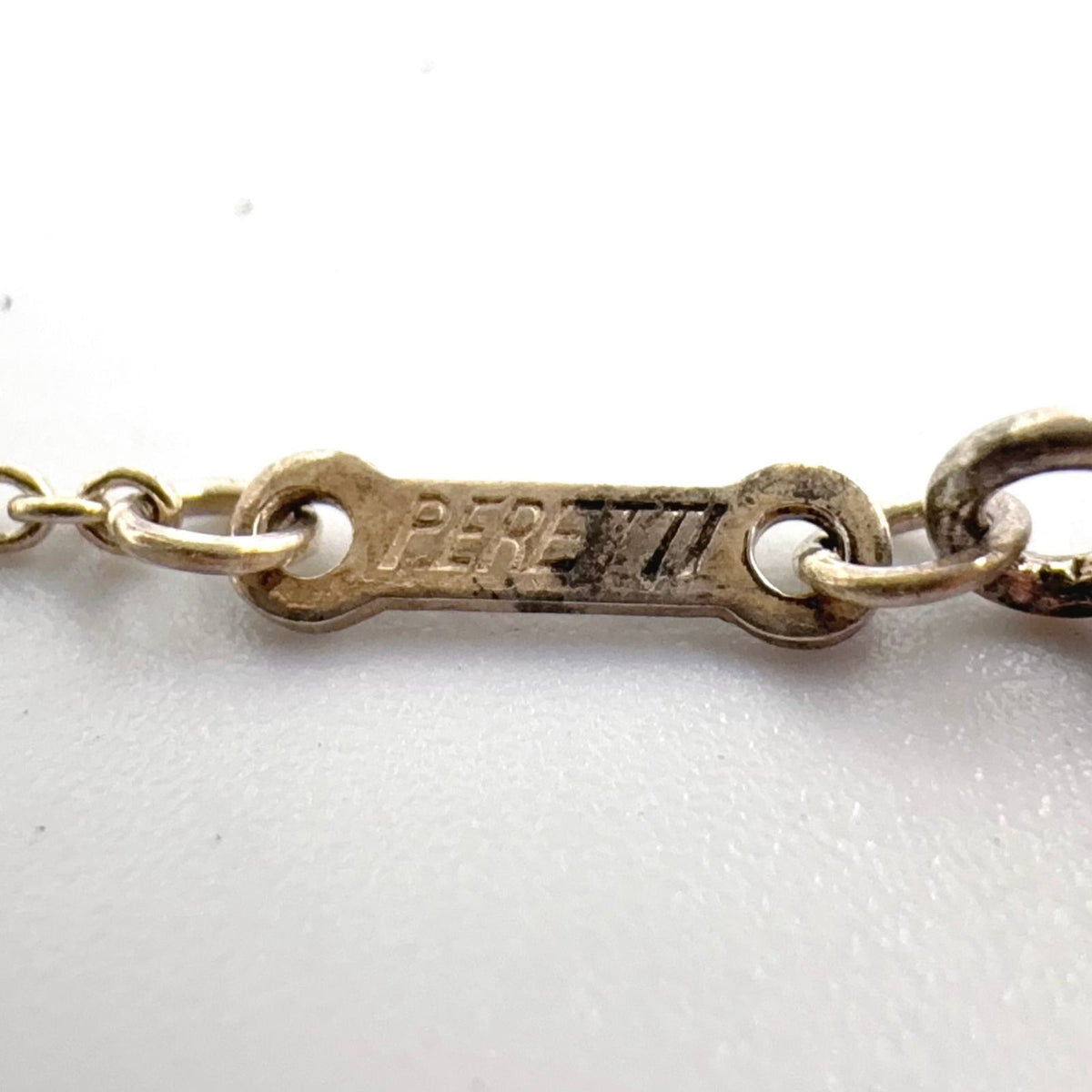 Tiffany & Co Alphabet Letter Silver Necklace — view 5