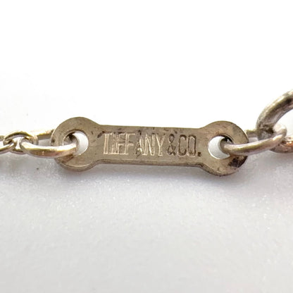 Tiffany & Co Alphabet Letter Silver Necklace — view 4