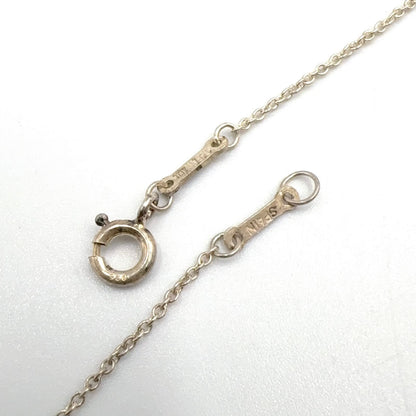 Tiffany & Co Alphabet Letter Silver Necklace — view 8
