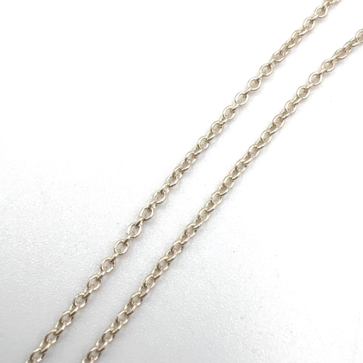 Tiffany & Co Alphabet Letter Silver Necklace — view 6