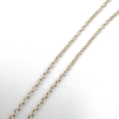 Tiffany & Co Alphabet Letter Silver Necklace — view 6