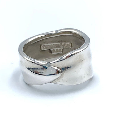 Tiffany & Co Tenderness Cross 925 Sterling Silver Ring